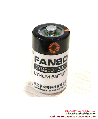 FANSO ER14250H; Pin nuôi nguồn PLC FANSO ER14250H lithium 3.6v 1/2AA 1200mAh chính hãng